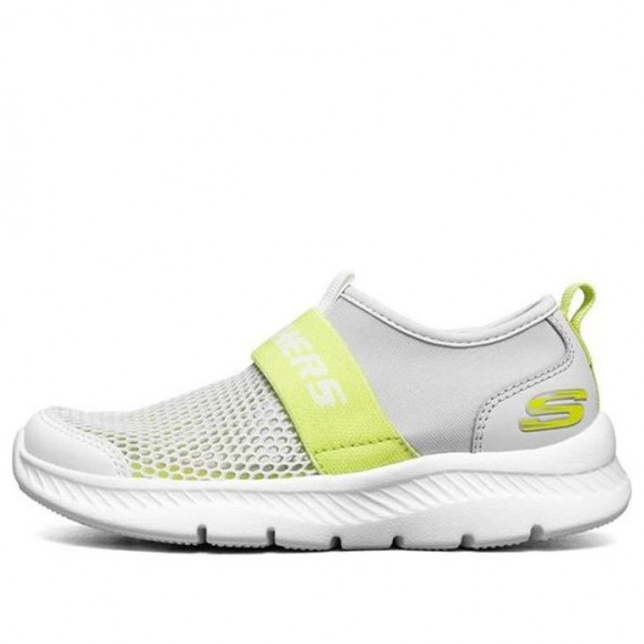 (GS) Skechers Comfy Flex 2.0 'Grey Yellow' - 660064L-LTGY