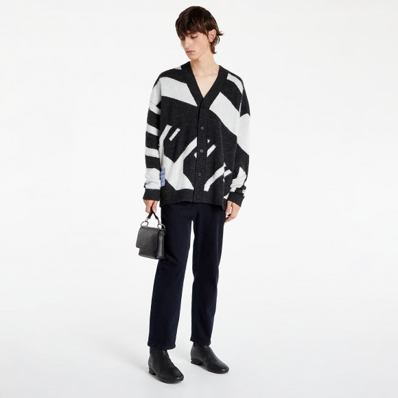 McQ In8 Dazzle Cardigan Black / White - 661147-RRK06-1008