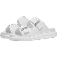 Alexander McQueen Men's Rubber Wedge Sole Sandal in New Ivory/Silver - 663563W4Q51-9359