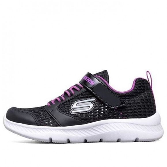 (GS) Black skechers Comfy Flex 2.0 'Black Purple' - 664168L-BKPR