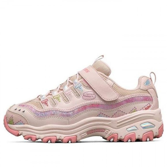 (GS) Skechers D'lites Shoes 'Pink Multi' - 664178L-PNK