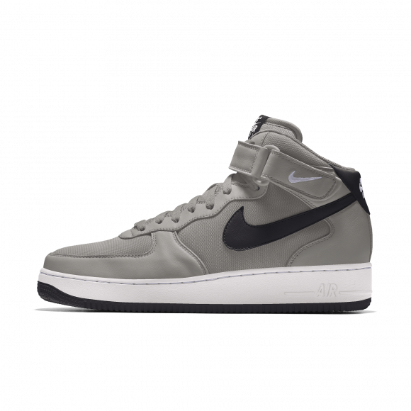Nike swoosh branding on toebox Mid By You Men's Custom Shoes - 6716818385