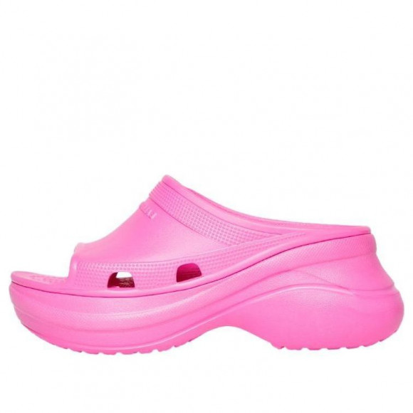 (WMNS) Balenciaga x Crocs Pool Slides 'Pink' - 677389W1S8E5300