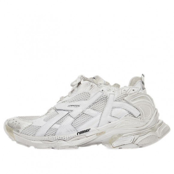 (WMNS) Balenciaga Runner Sneaker 'Worn-Out White' - 677402W3RB19000