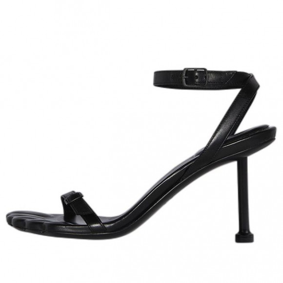 (WMNS) Balenciaga Afterhour 90mm Sandals 'Black' - 678879WBCW01000