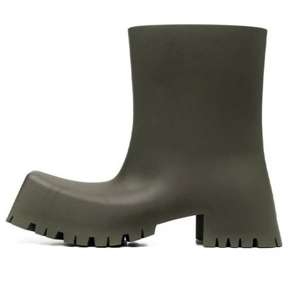 Balenciaga Trooper Boots 'Olive Green' - 680660W0FO83300