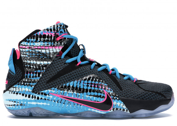 Nike LeBron 12 '23 Chromosomes' Black/Pink Pow/Blue Lagoon/Black 684593 006 - 684593 - Tucker in the Nike Force 1 Low Vibe - 006
