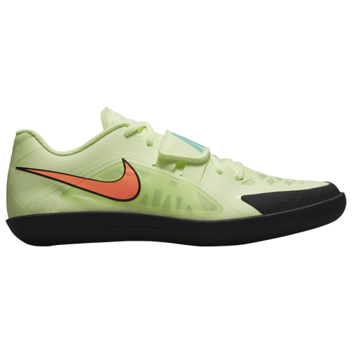 Nike Zoom Rival SD 2 - Men's Throwing Shoes - Barely Volt / Hyper Orange / Dynamic Turquoise - 685134-700