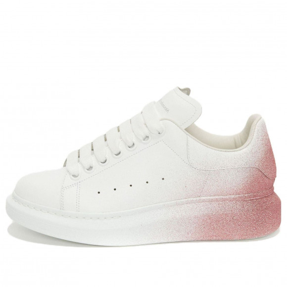 (WMNS) Alexander McQueen Oversized Sneakers 'White Pink' - 685672WIB9M9287