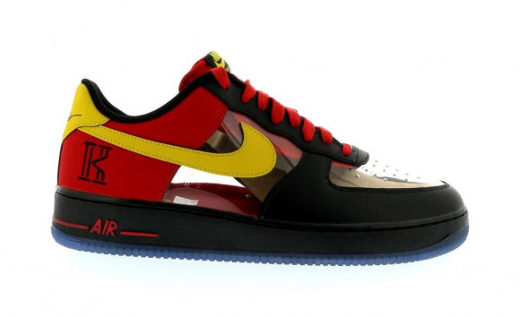 air force 1 low kyrie irving black red