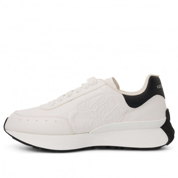 Alexander McQueen Sprint Runner 'Beige Black' - 688548WIC939061