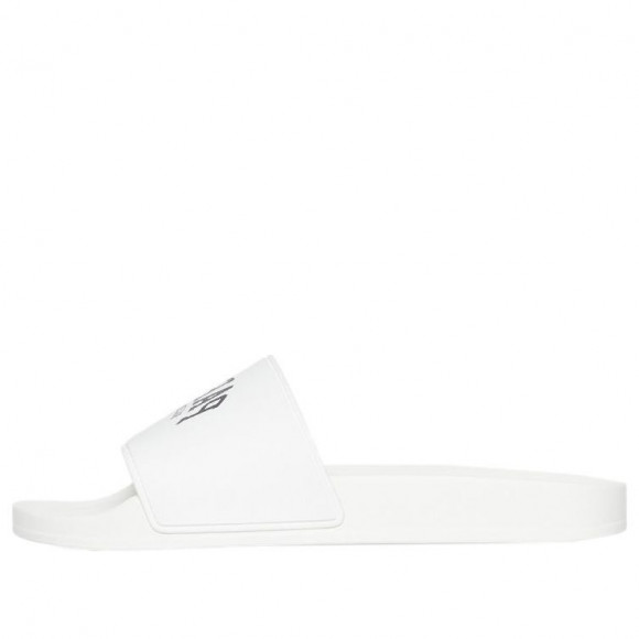 (WMNS) Balenciaga Pool Slides 'Cities Paris - White' - 689030W1S9A9001