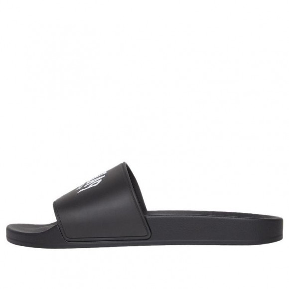 Balenciaga Pool Slides Cities Paris 'Black' - 689031W1S9A1001