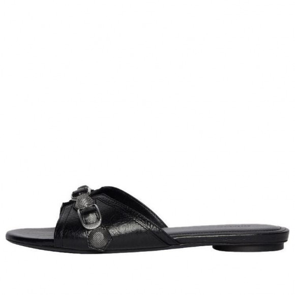 (WMNS) Balenciaga Cagole Sandals 'Black' - 694342WAD4E1081