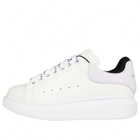 (WMNS) Alexander McQueen Oversized Sneakers 'White Pink Black' - 697103WICYA8876