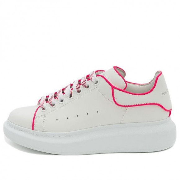 (WMNS) Alexander McQueen Oversized Sneakers 'Fluo Pink' - 697600WIBNI9757