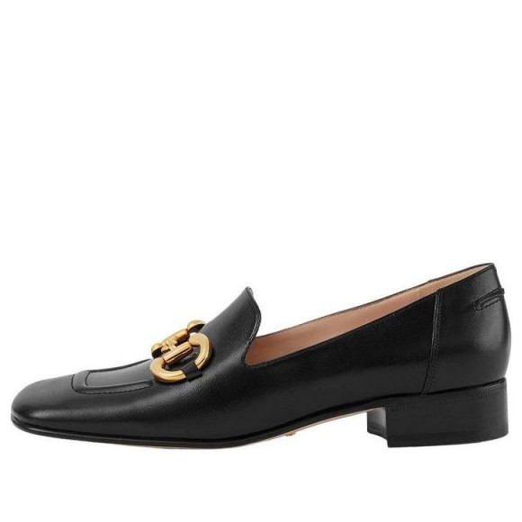 (WMNS) Gucci Loafer with Horsebit 'Black' - 700064-C9D00-1000