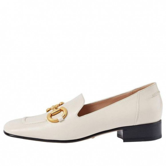 (WMNS) Gucci Loafer with Horsebit 'White' - 700064-C9D00-9022