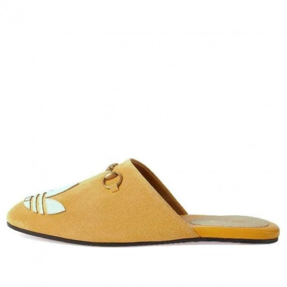 (WMNS) Gucci Trefoil Slipper x Adidas 'Yellow Suede' - 702211-DE8X0-7660