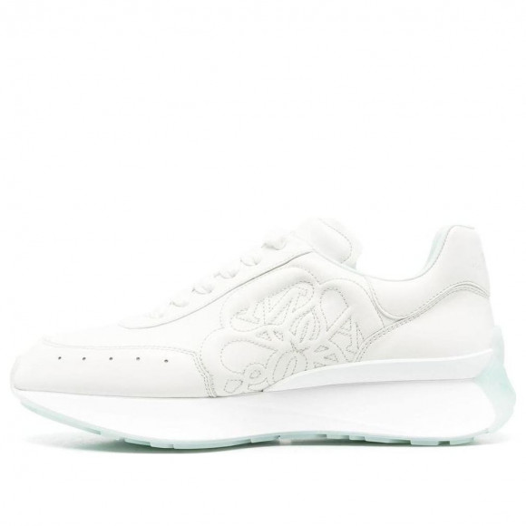 Alexander McQueen Sprint Runner 'White Green' - 705076WIC9F8931