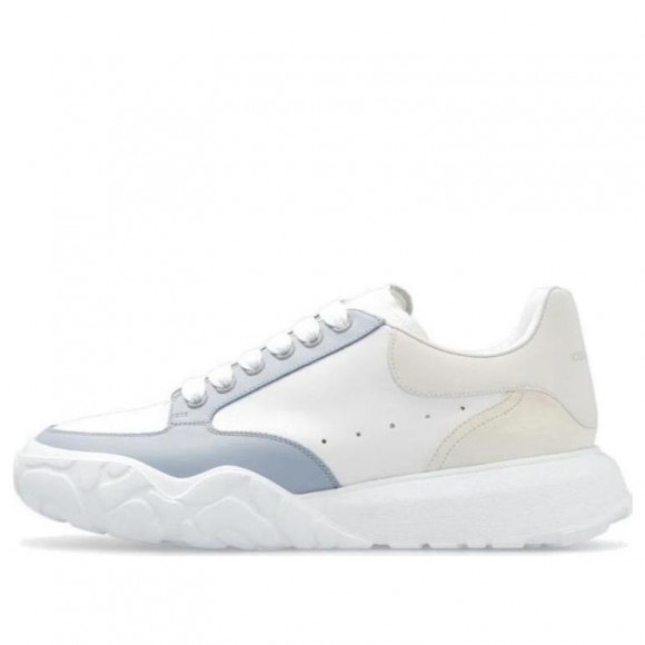 Alexander McQueen Court Trainer 'White Blue Beige' - 705117WID698898