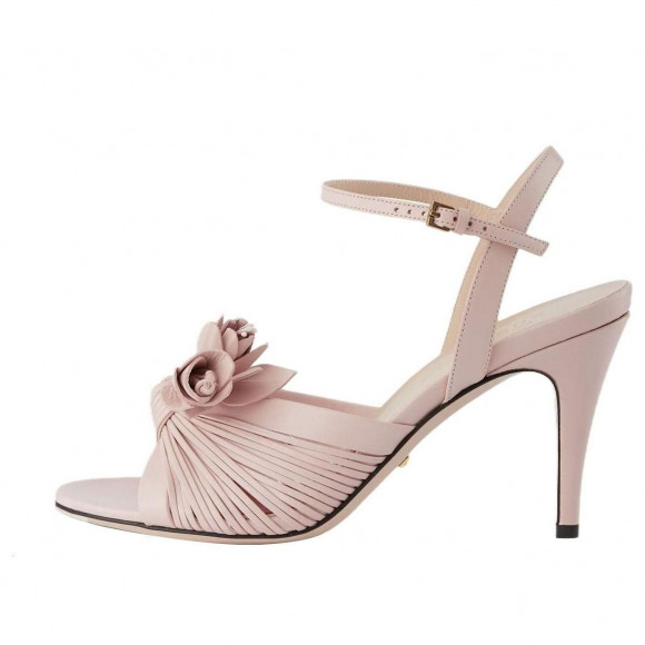 (WMNS) Gucci Lovelight Sandal With Flower 'Pink' - 707742-C9D00-6910