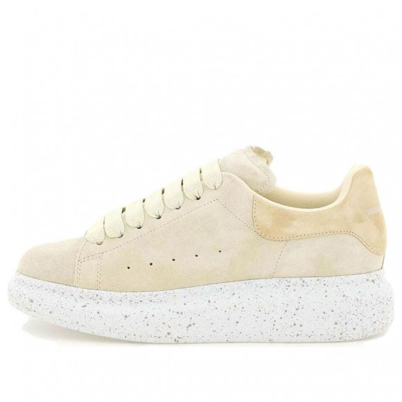 (WMNS) Alexander McQueen Larry Oversized Low-Top Sneakers 'Yellow White' - 708067WIA5D7991