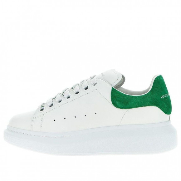 (WMNS) Alexander McQueen Oversized Sneaker 'Green White' - 718139WIBN28846