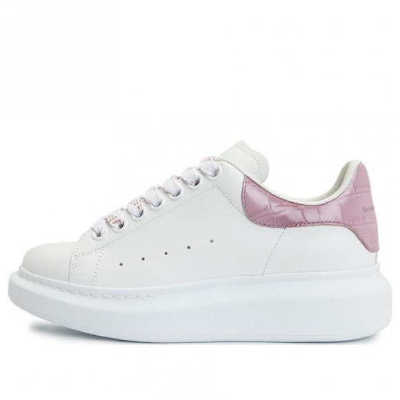 (WMNS) Alexander McQueen Oversized Sneakers 'White Pink - 718233WICG68887