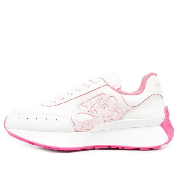 (WMNS) Alexander McQueen Sprint Runner 'White Bright Pink' - 718361WIC9D8955