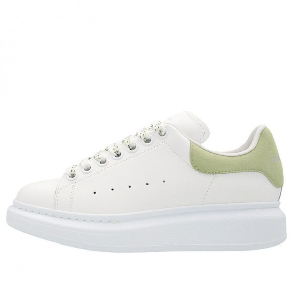 (WMNS) Alexander McQueen Oversize Sole Shoes 'White Lime Green' - 719412WHGP78966