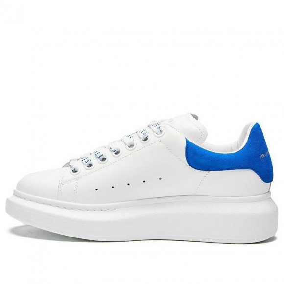 (WMNS) Alexander McQueen Oversized Shoes 'White Royal Blue' - 719412WHGP78981