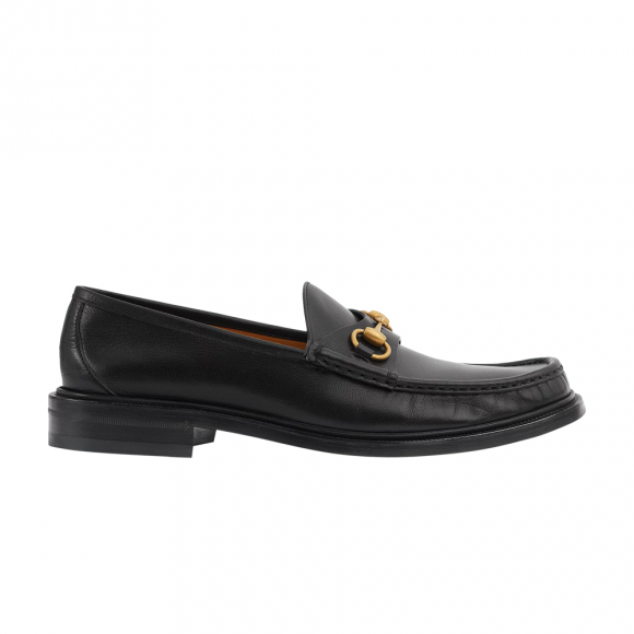 Gucci Loafer Horsebit 'Black' - 723562-U7J00-1000