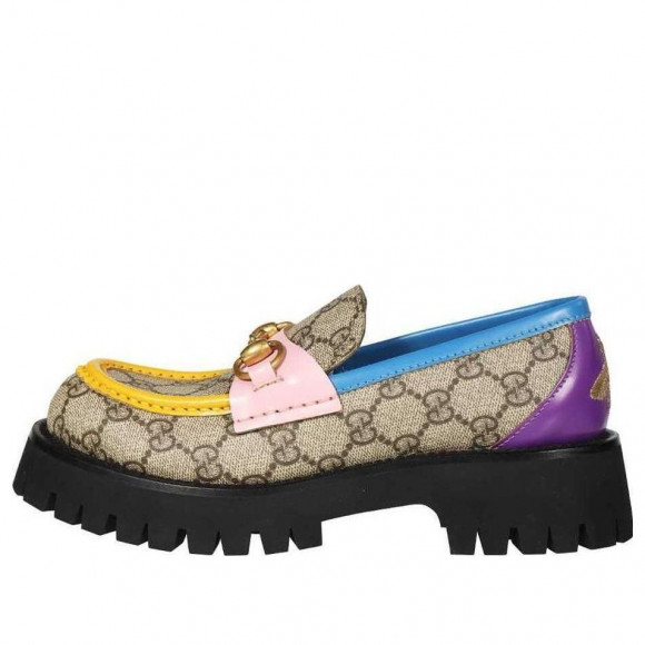 (WMNS) Gucci GG Lug Sole Horsebit loafer 'Multicolor' - 727170-FABBW-9785