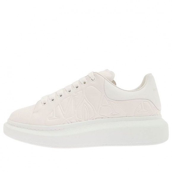 Alexander McQueen Oversized Shoes 'Quilted White' - 735767WID719000