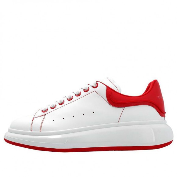 Alexander mcqueen trainers red online