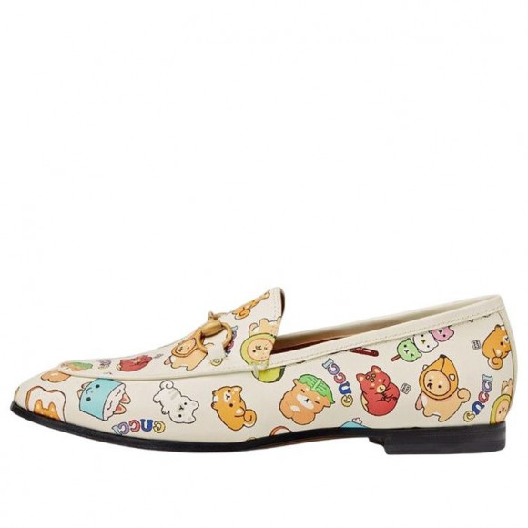 (WMNS) Gucci Jordaan Loafer 'Beige Multi' - 737548-AABXY-9253