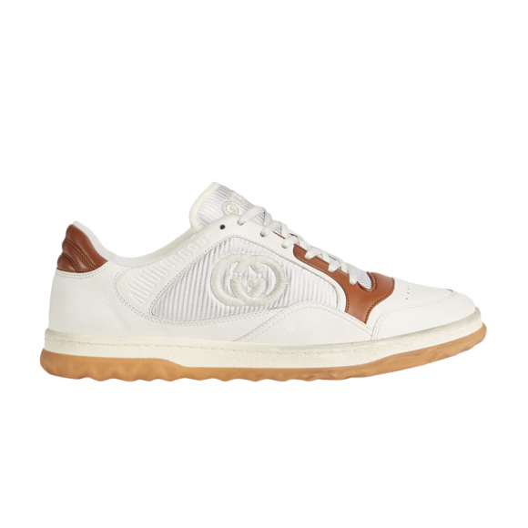 Gucci MAC80 Sneaker 'Off White Brown' - 741656-AAB79-9155