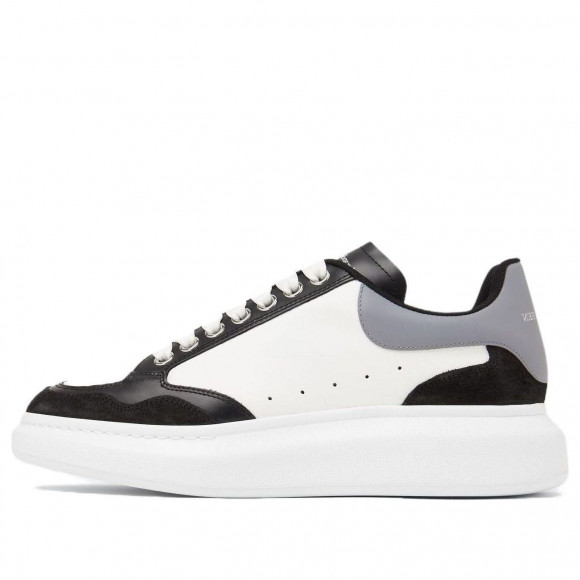 Alexander McQueen Colour-Block Low-Top Sneakers 'White Grey Black' - 757710WIA5V1142