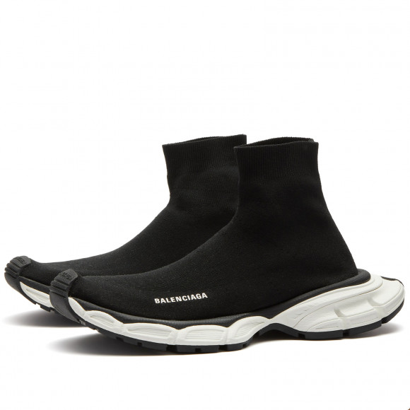 Balenciaga Men's 3XL Speed Runner Black/White - 758483-W2DG1-1090