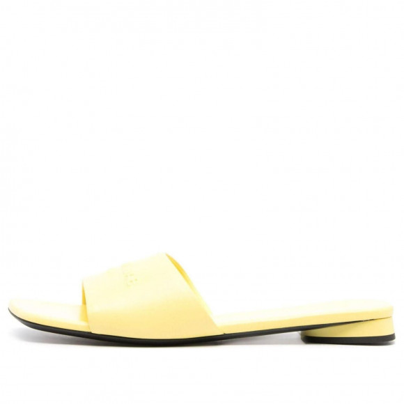 (WMNS) Balenciaga Duty Free Flat Sandal 'Yellow' - 787293WBCW07009