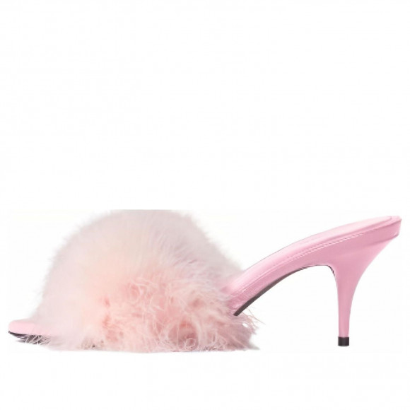 (WMNS) Balenciaga Boudoir 70mm Sandals 'Pink Feathers' - 787447W0WMQ5000