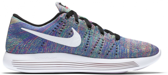 Nike Womens Low Flyknit Multi Color Marathon Running Shoes/Sneakers 843765-004