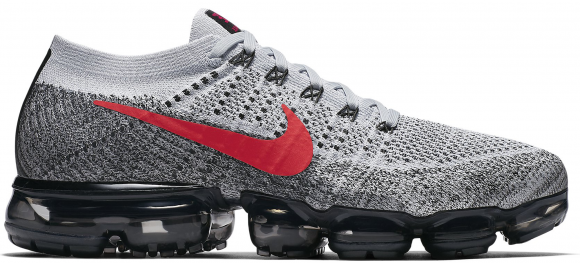 nike vapor max black and red
