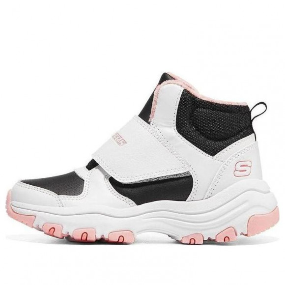 (GS) Skechers I-Conik Boots 'White Black Pink' - 8701648L-WBPK