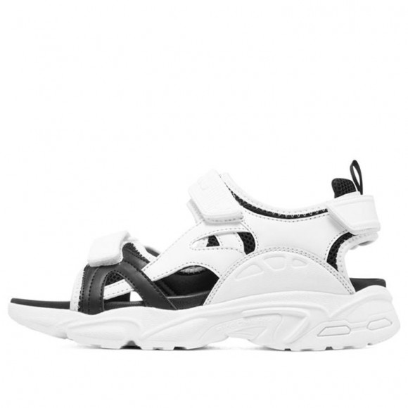 Skechers DLITES Sandal 'White Black' - 894065-WBK