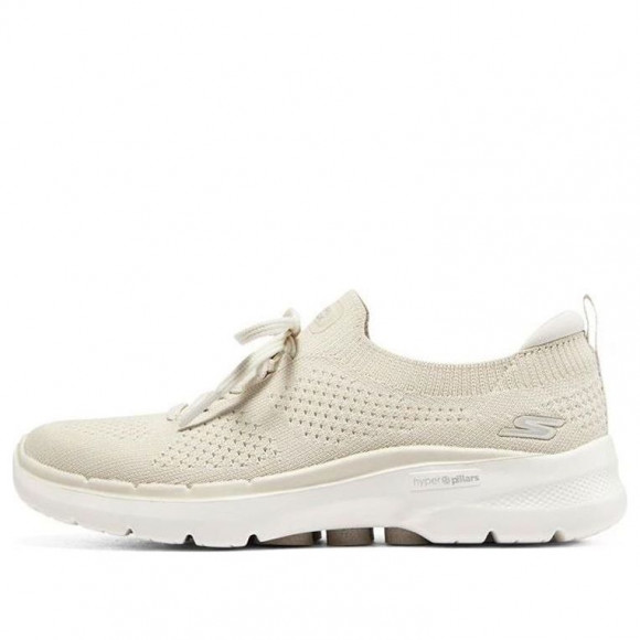 (WMNS) Skechers Go Walk 6 'Beige' - 894117-NAT