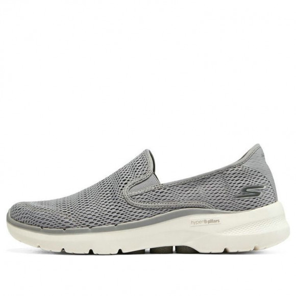 Skechers Go Walk 6 'Grey White' - 894136-GRY