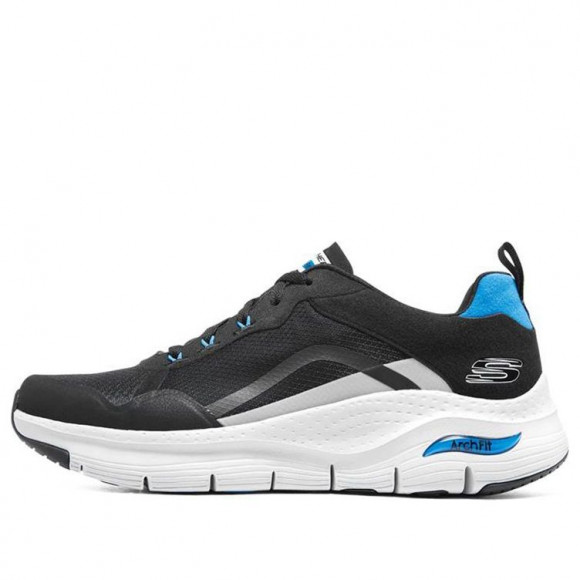 Skechers Arch Fit Shoes 'Black White Blue' - 894137-BKBL