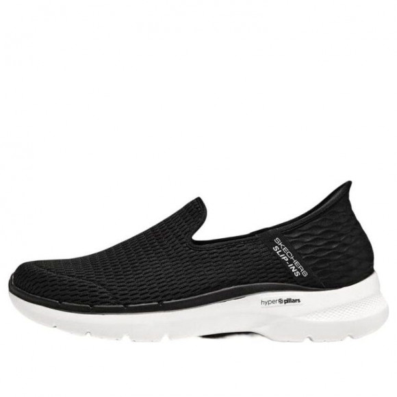 Skechers Go Walk 6 Shoes 'Black White' - 894234-BLK